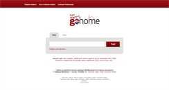 Desktop Screenshot of gohome.hr