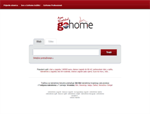 Tablet Screenshot of gohome.hr