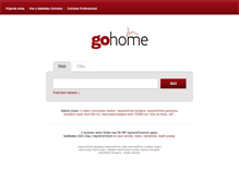 Tablet Screenshot of gohome.si