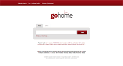 Desktop Screenshot of gohome.ba