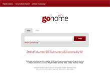 Tablet Screenshot of gohome.ba